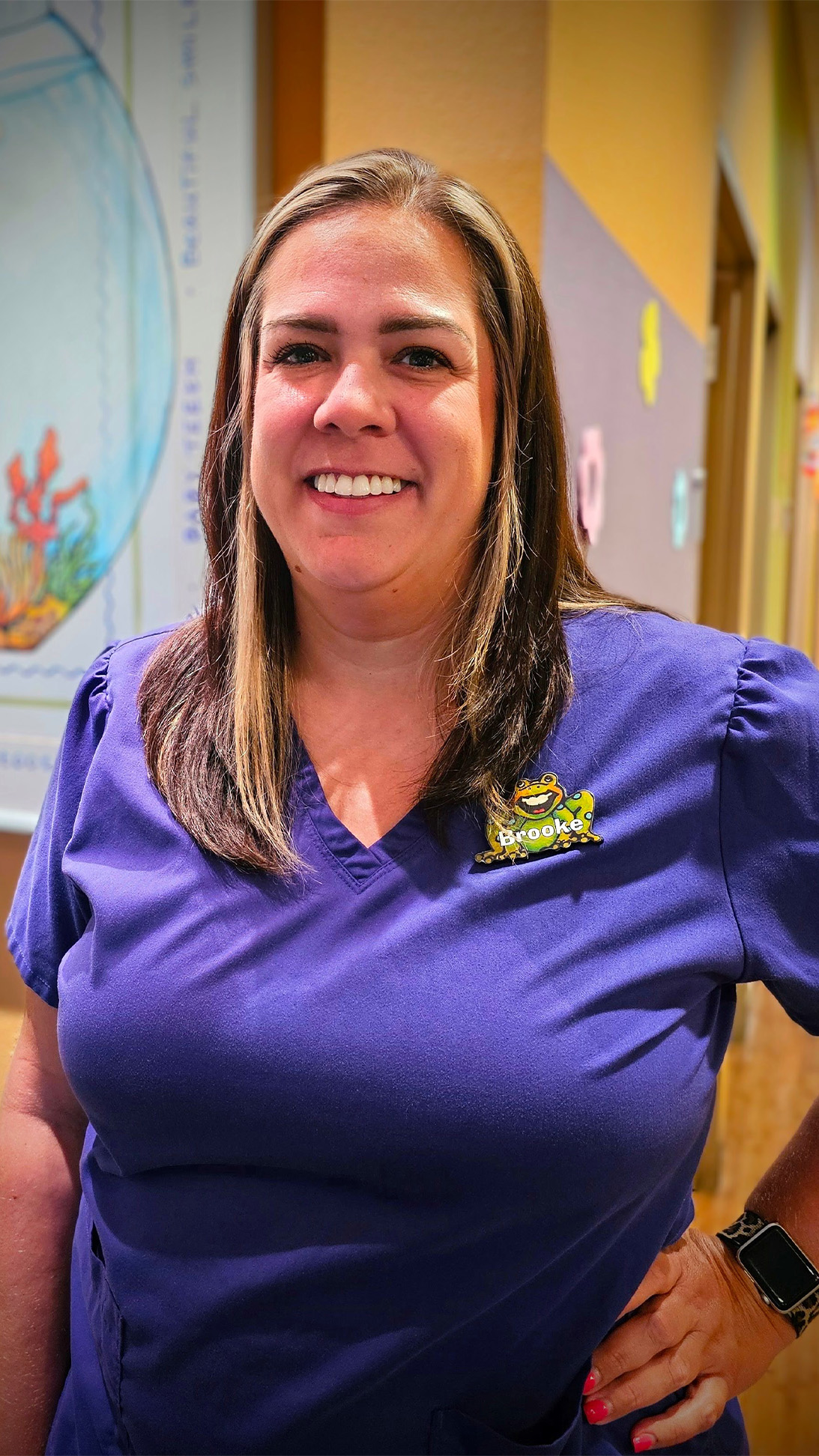 Pediatric dental team member Brooke