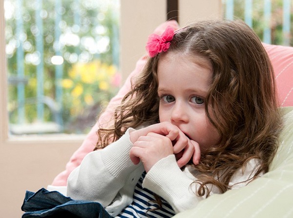 Little girl scared of the dentist’s office but preparing to receive general anesthesia in Bastrop